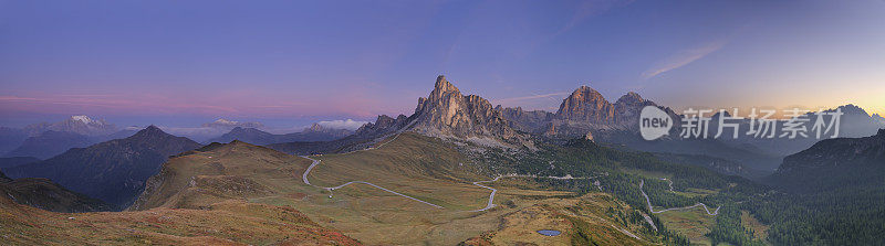 Giau pass (Dolomites -意大利)